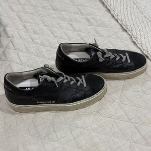 Golden Goose Black and Gray Sneakers